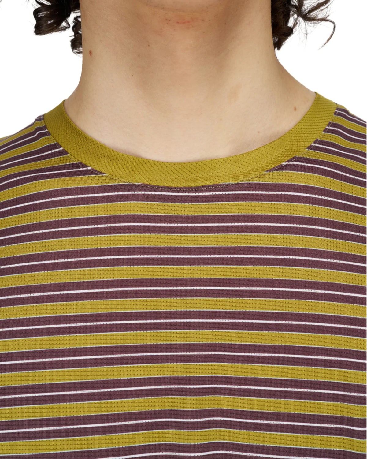 Unisex Striped Wavy Tee