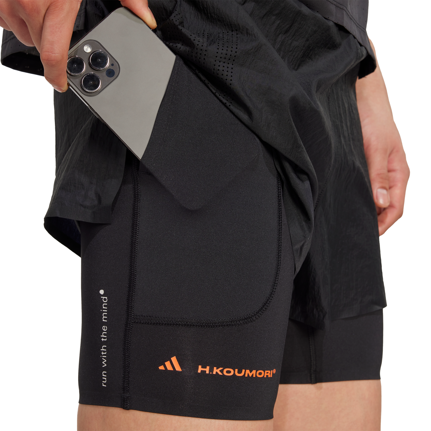 Men's Adi365 H.Koumori Running 2-In-1 Shorts