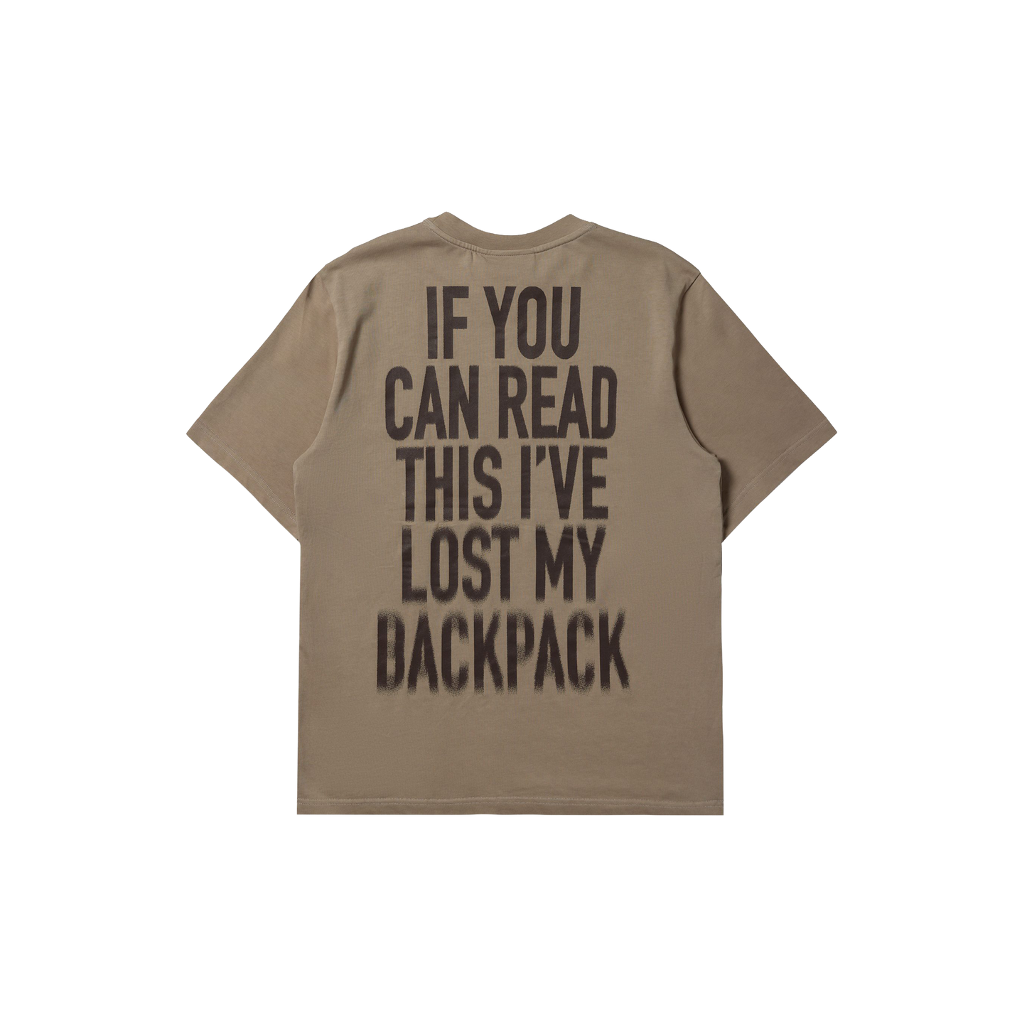 LOST MY BACKPACK SS TEE