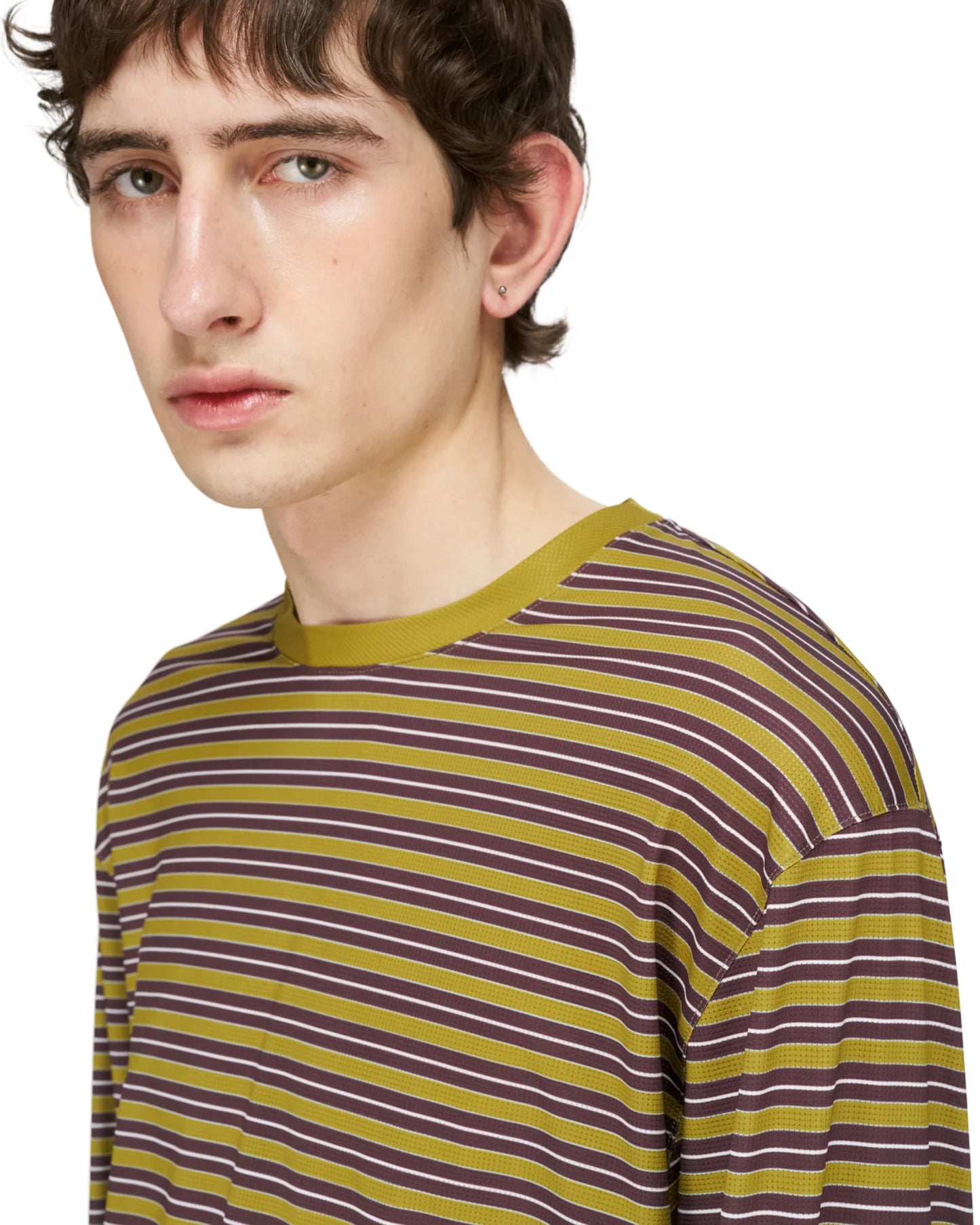 Men's Striped LS