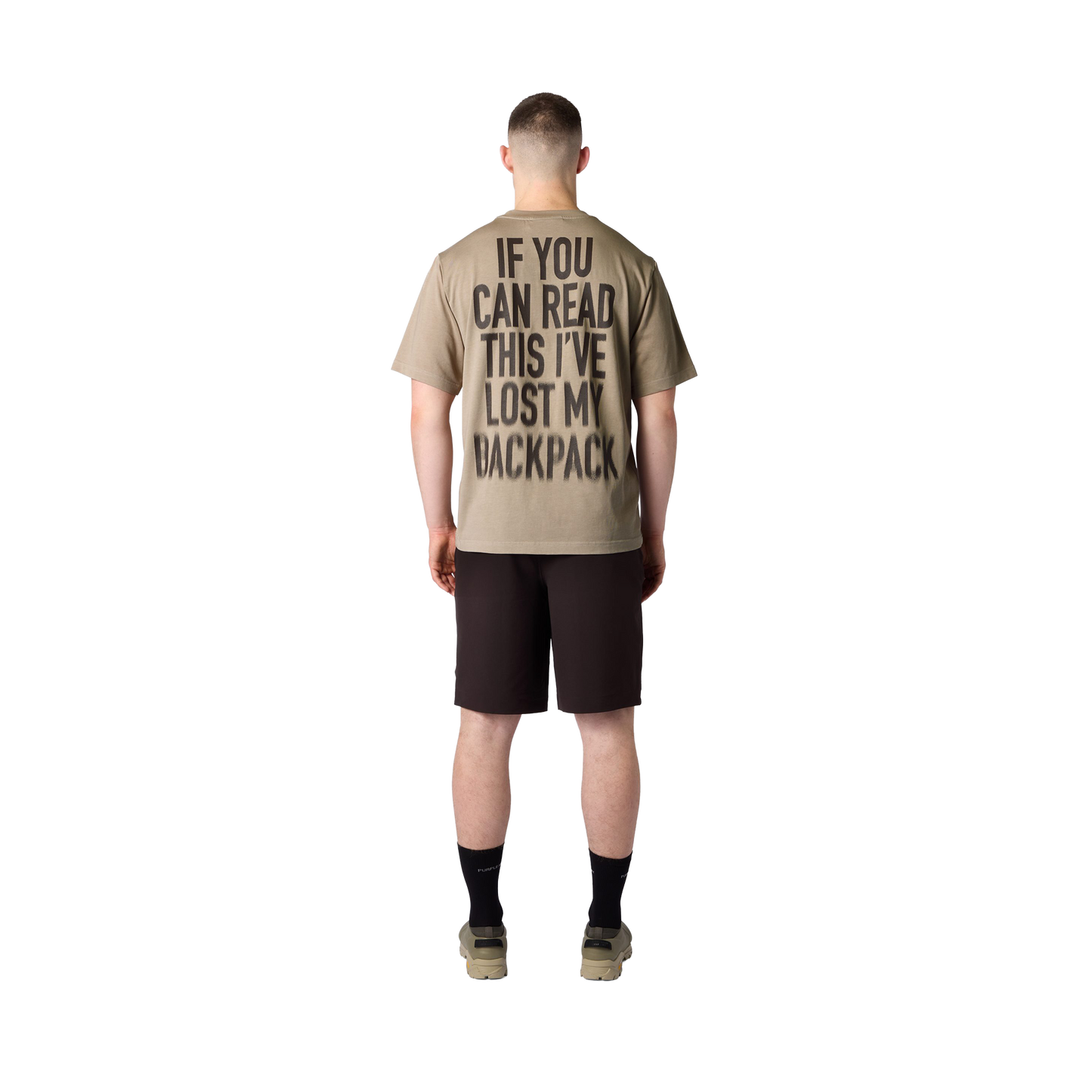 LOST MY BACKPACK SS TEE