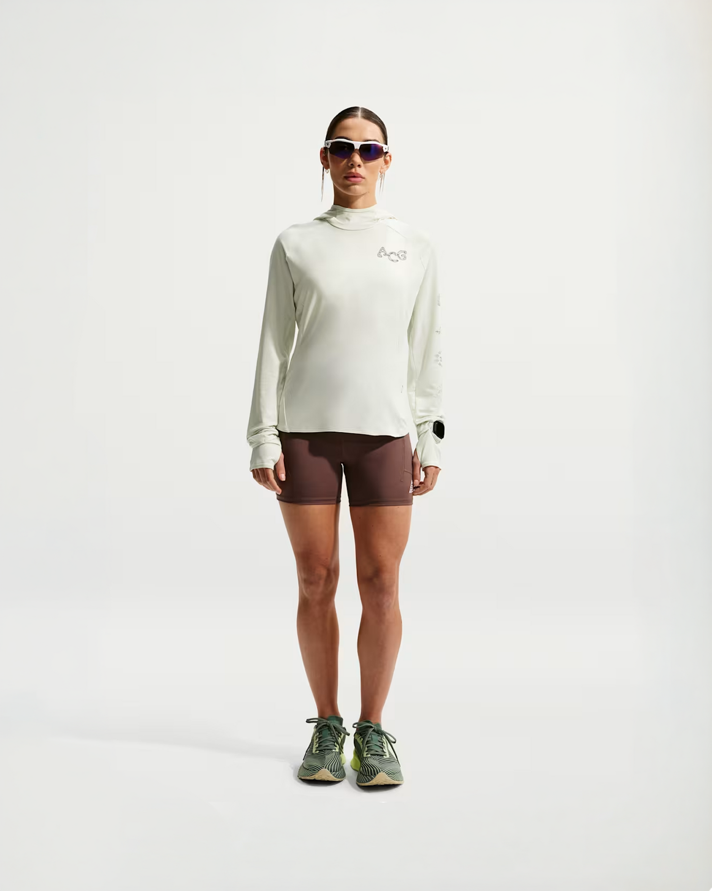 Women's "Solar Chase" Dri-FIT UV Hooded Trail Top