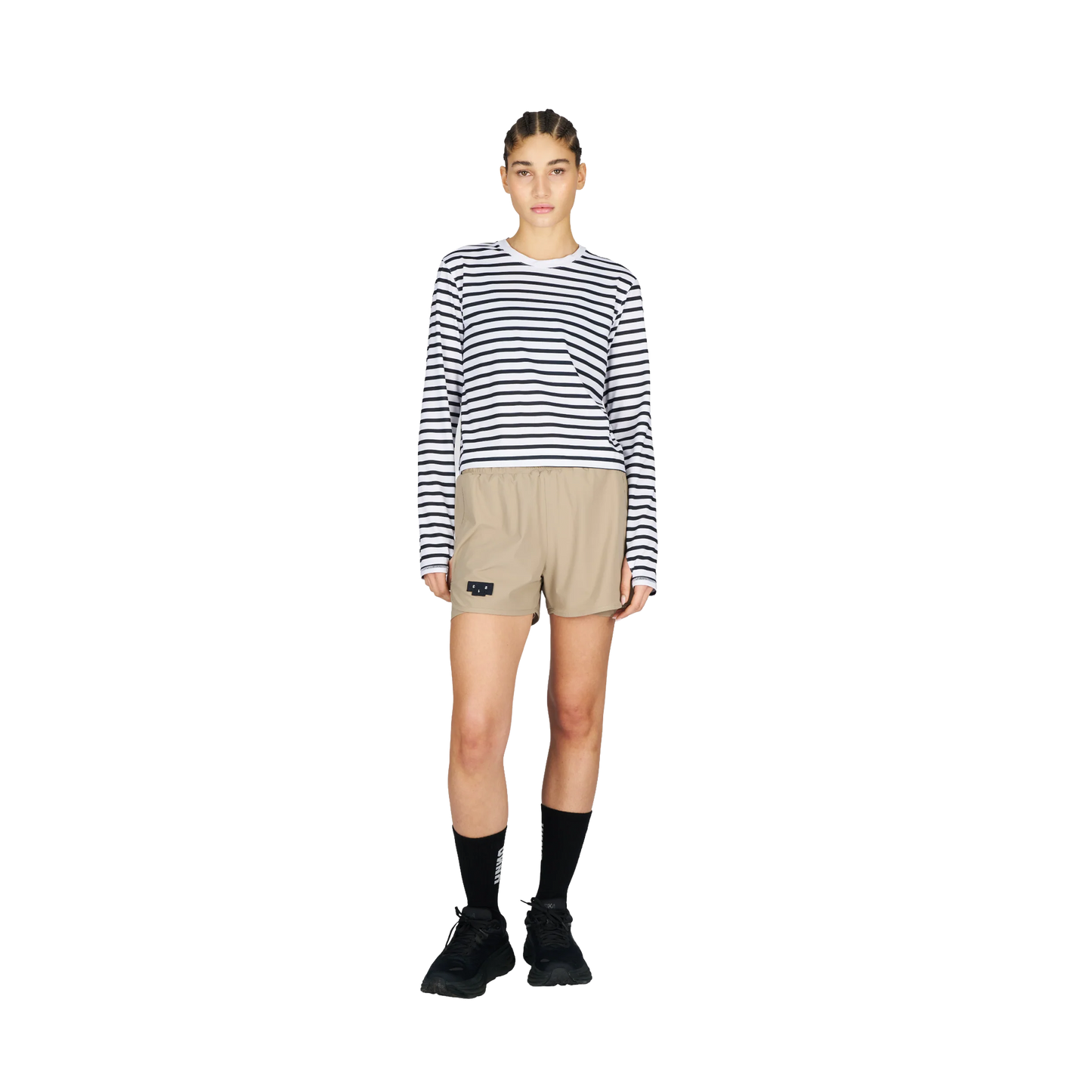 Women's Striped LS