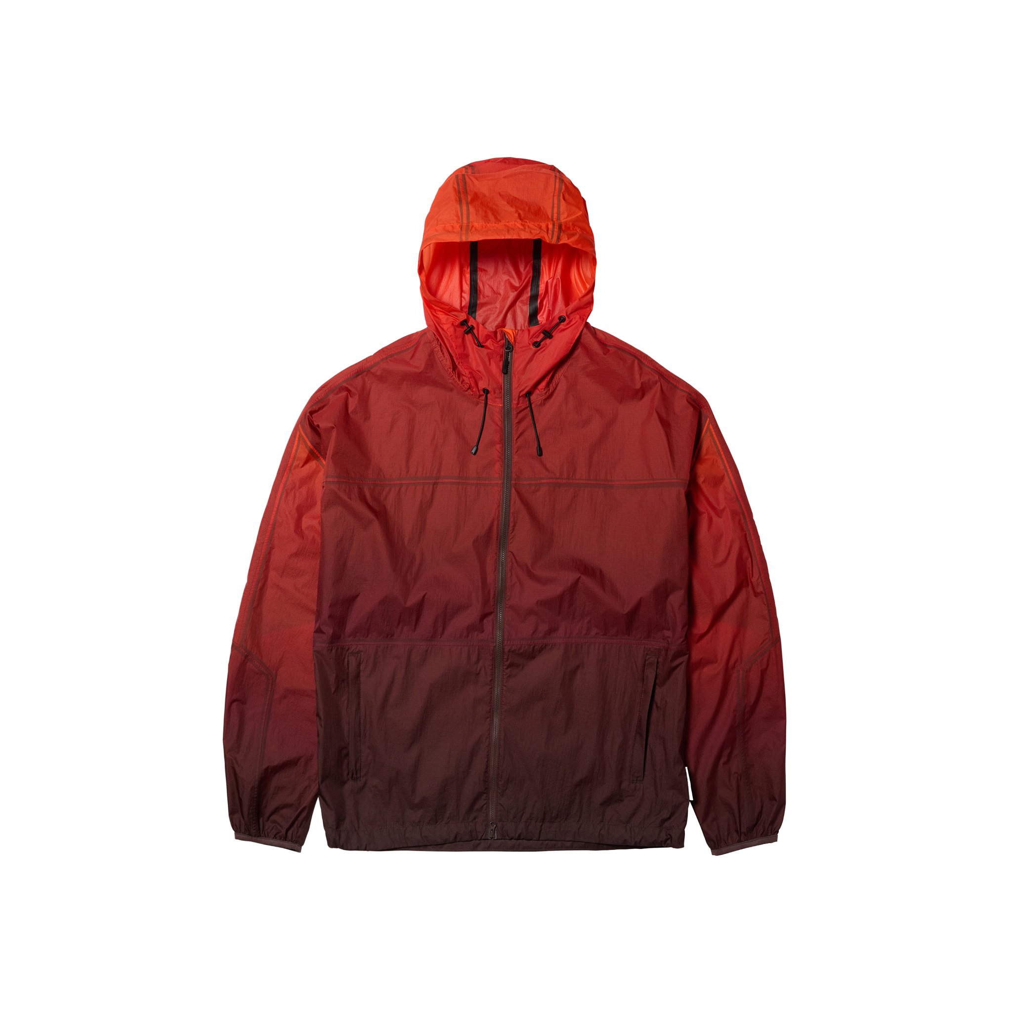 PMO BREEZE OMBRÉ JACKET - Orange – Renegade Running