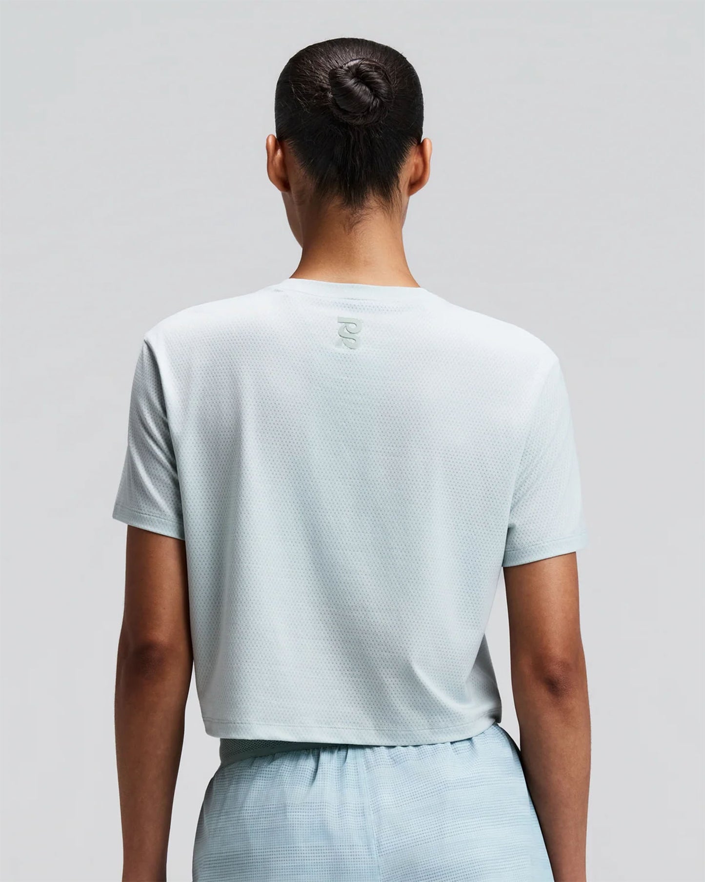 Women's Micromesh™ Cropped Run Tee