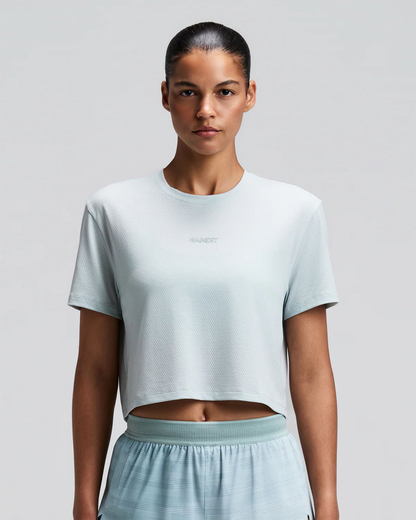 Women's Micromesh™ Cropped Run Tee
