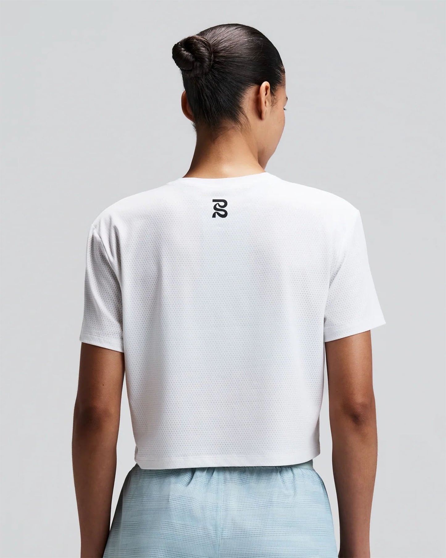Women's Micromesh™ Cropped Run Tee