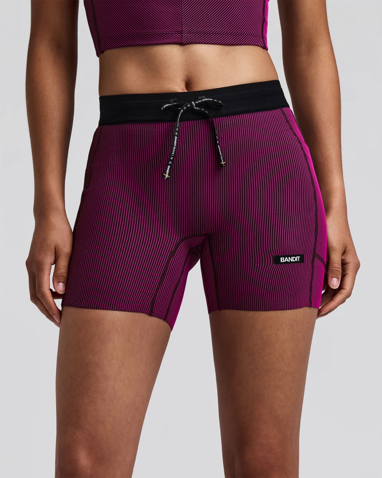 Women's Striped Cadence™ 5" Compression Shorts
