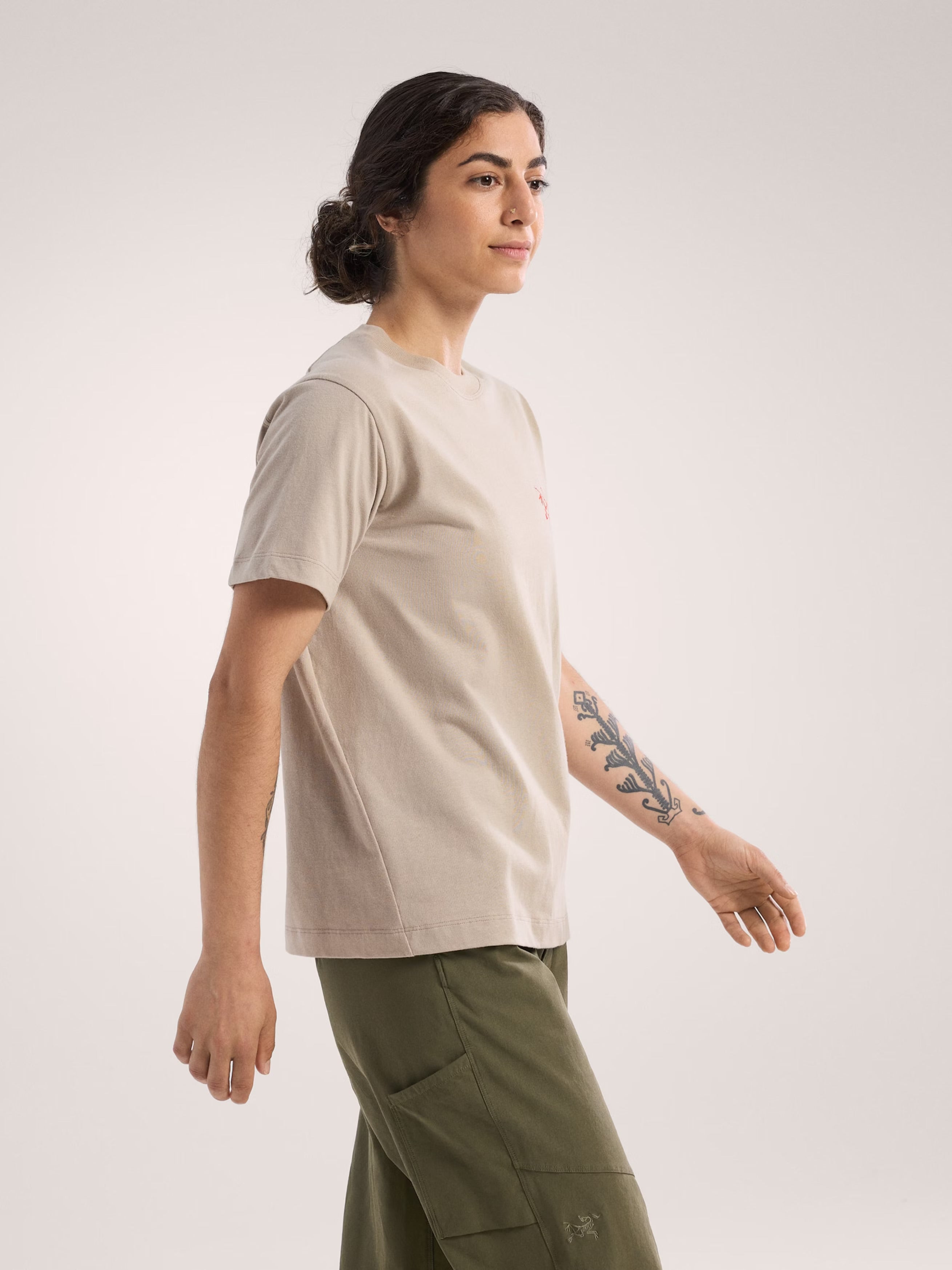 Women's Kragg Cotton Little Bird Crew Shirt