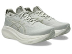 Women's Gel-Nimbus 27 Lake Grey White Sage Side view