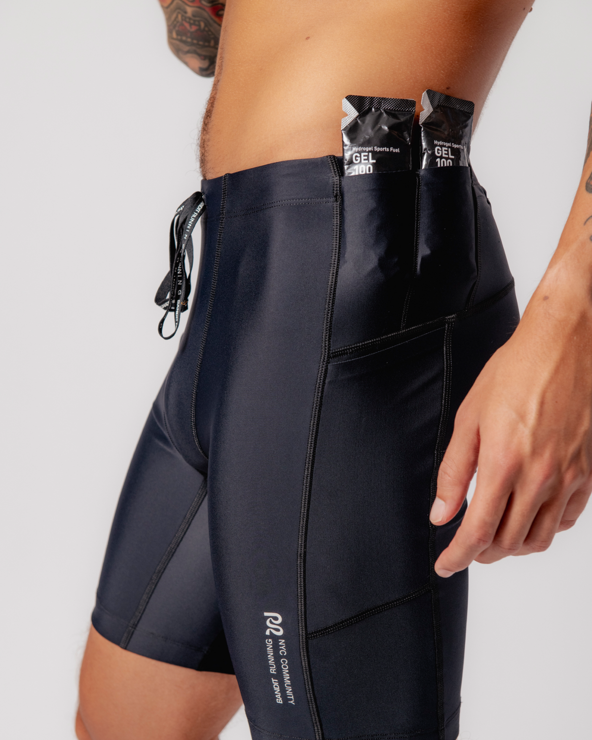 Men's Superbeam™ Next Gen 7 Pocket Half Tights - Black