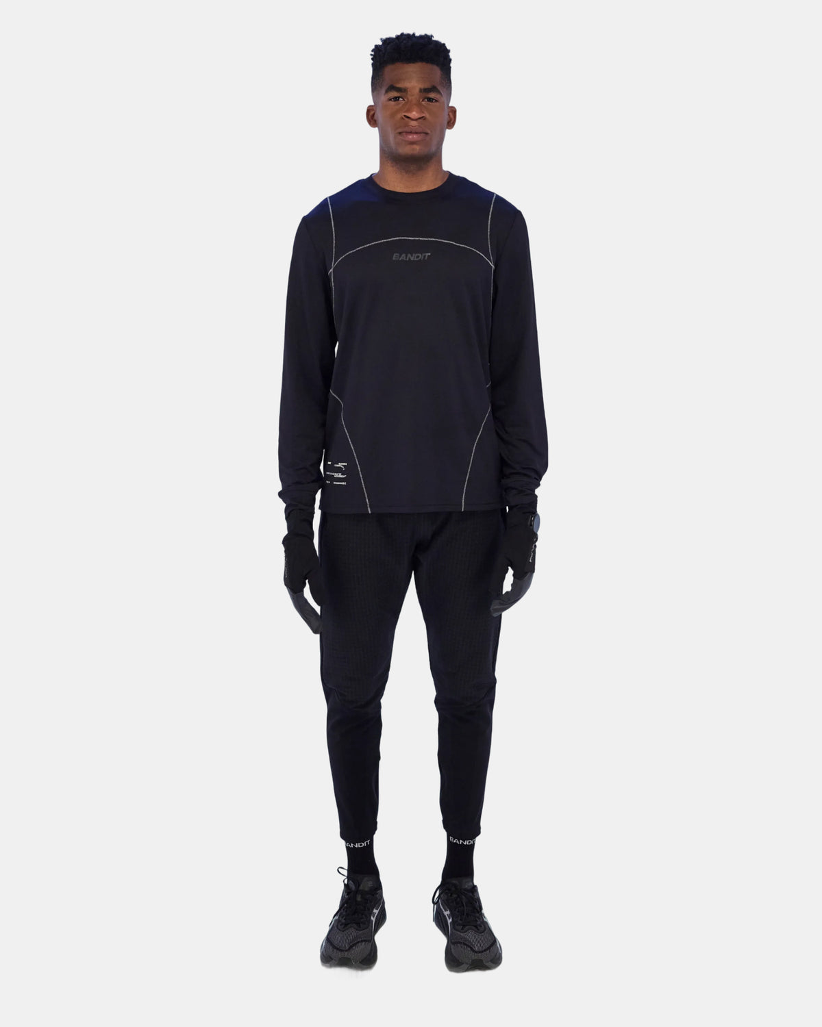 Men's Micromesh™ Reflecto Stitch™ Long Sleeve Tee