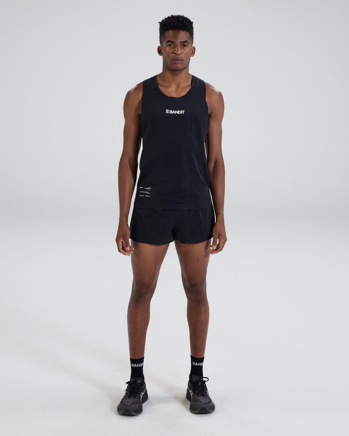 Men's 3" Splitty - Black