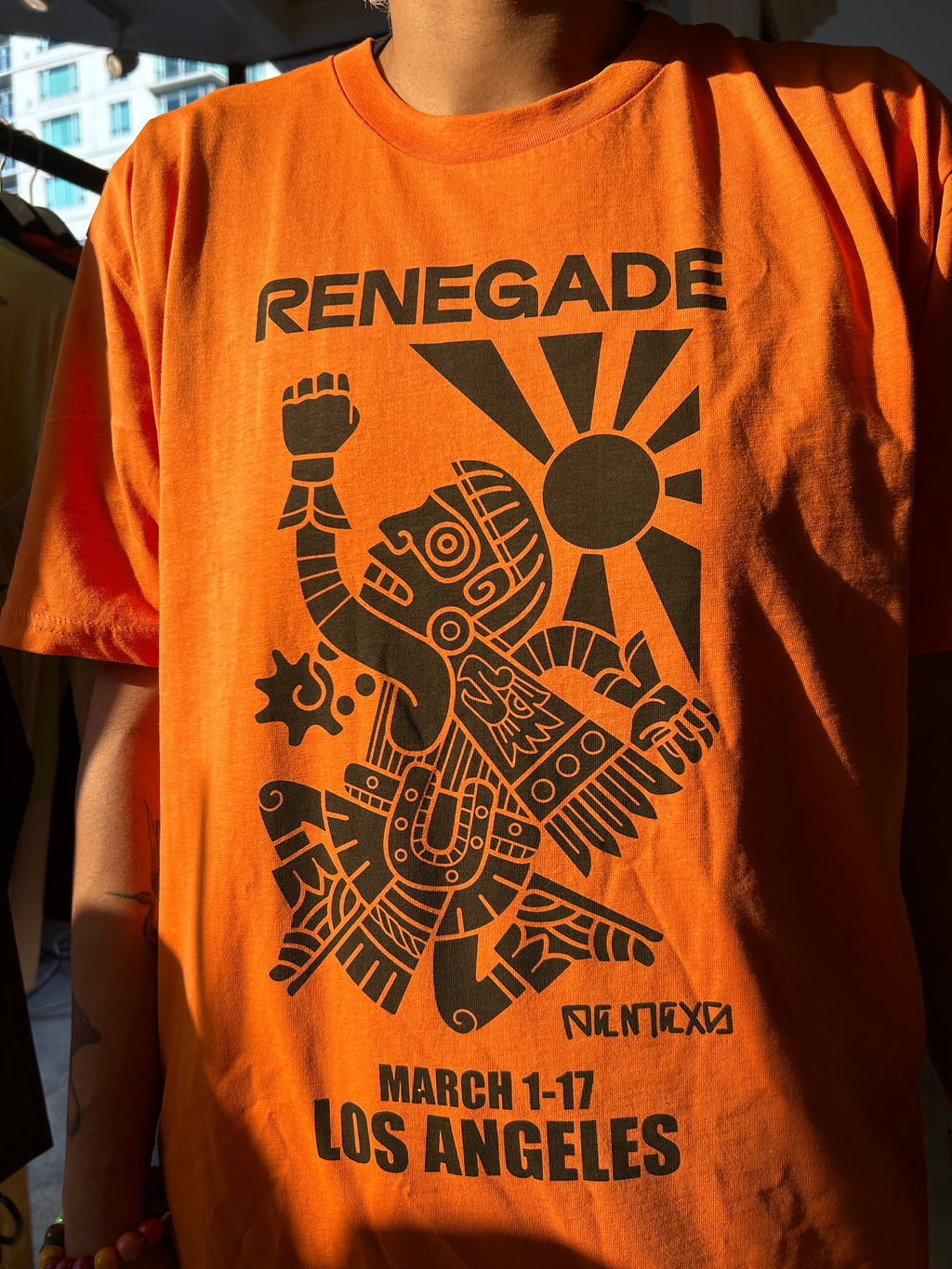 Renegade LA T-Shirts - Orange