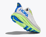 Hoka clifton 9 (stardust and colbalt) back View