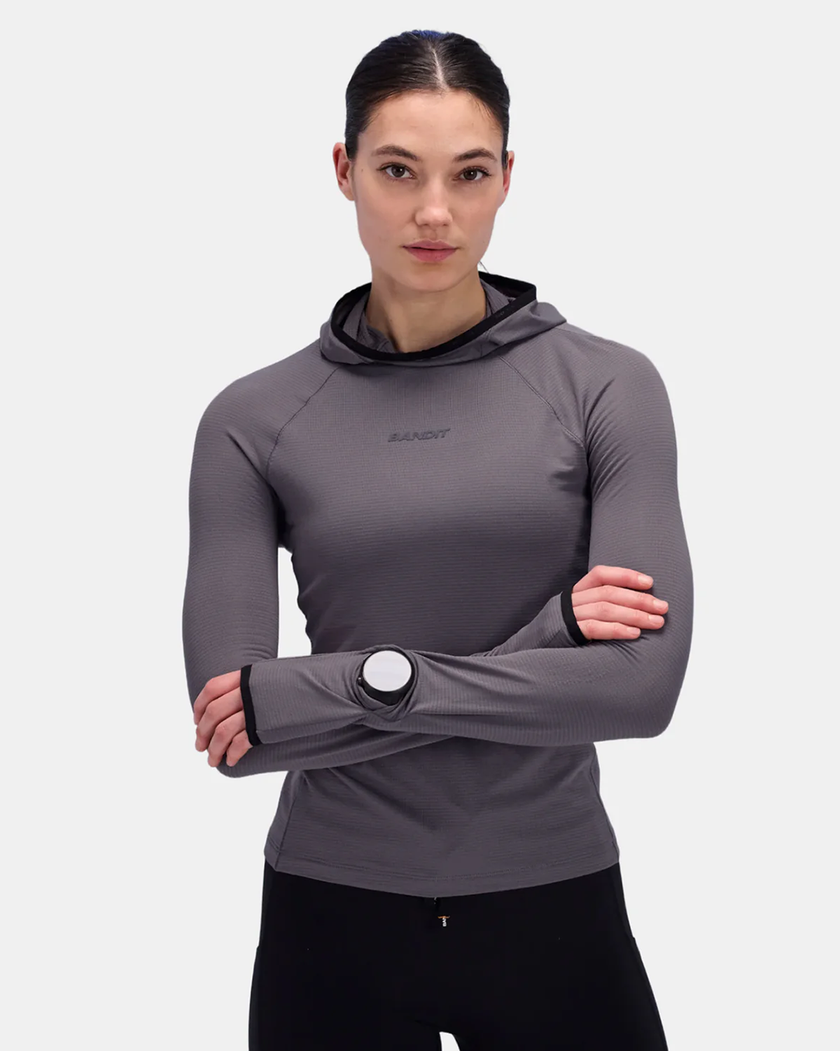 Women's AuraGrid™ Hooded Performance Top