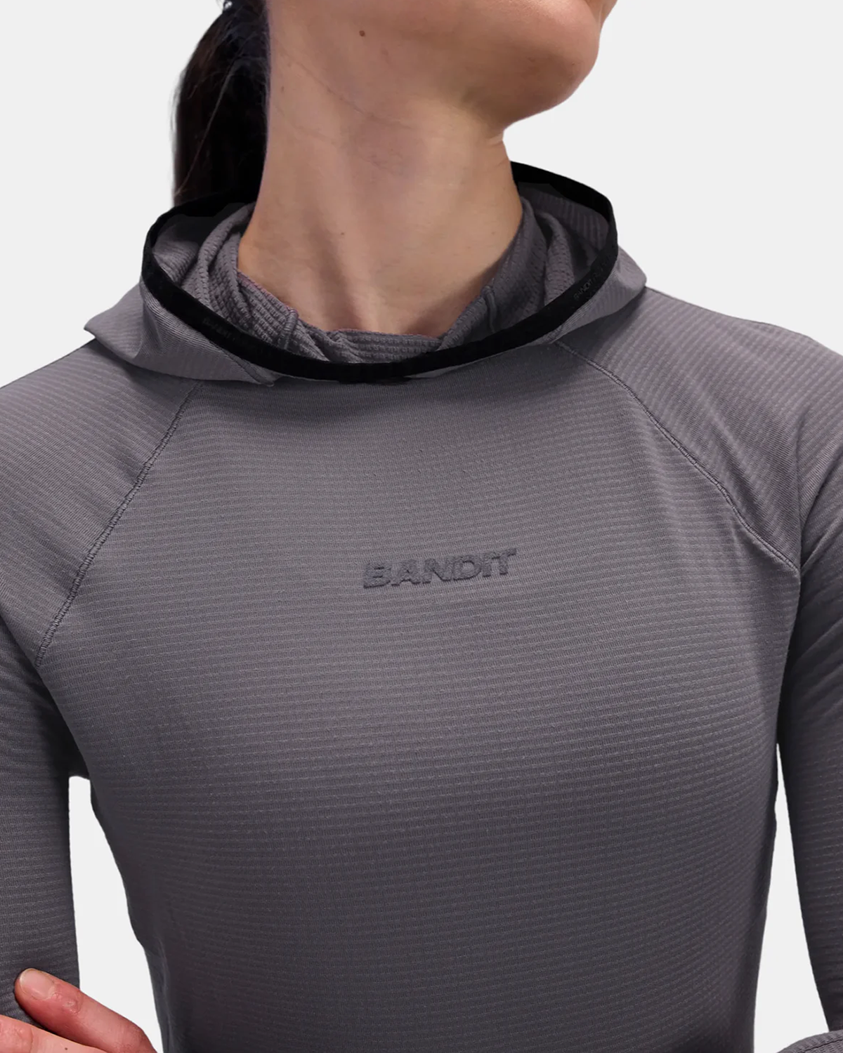Women's AuraGrid™ Hooded Performance Top