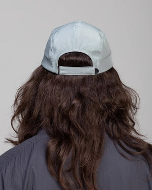 Hermanos Koumori x New Era Camper hat grey on model back view