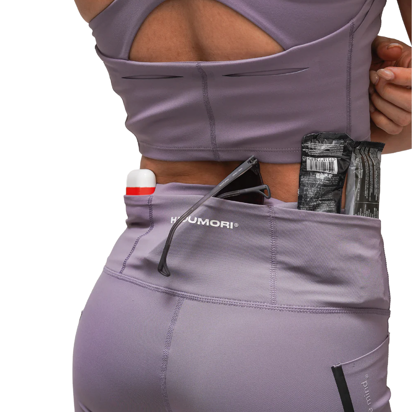 Womens Compression Tights - Lilac