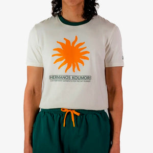 New Era x Hermanos Koumori Cream T-Shirt – Renegade Running