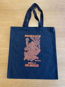 Renegade LA Tote Bag - Black/Orange