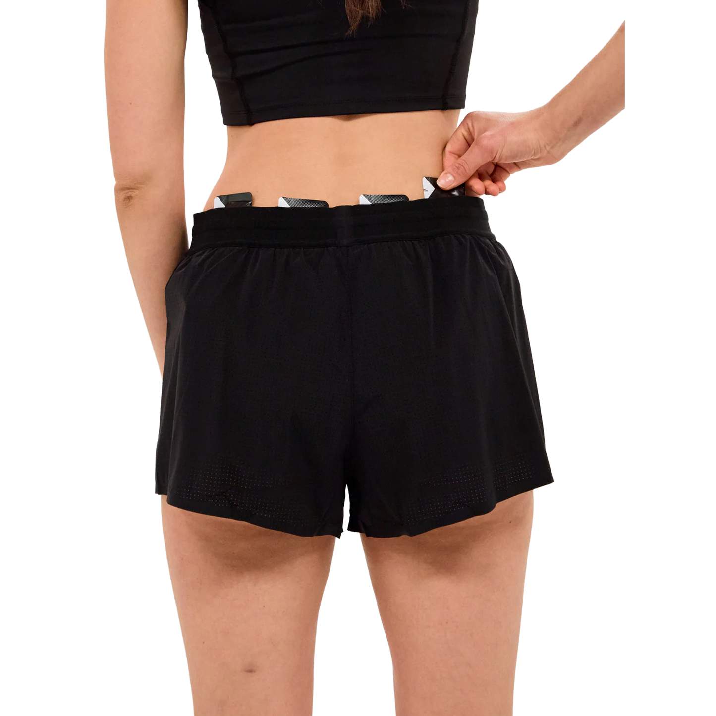 Women's Vento™ 3" Split Short - Black