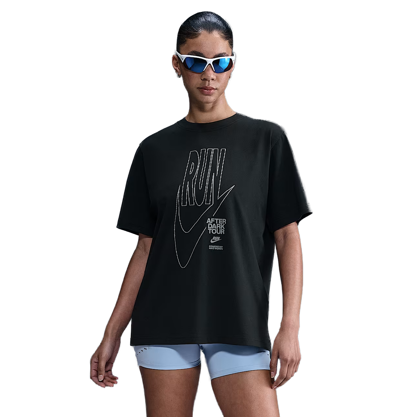 Nike After Dark Tour Women's Oversized Short-Sleeve Graphic T-Shirt