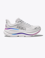 Women's hoka bondi 9 in cosmic grey side view 