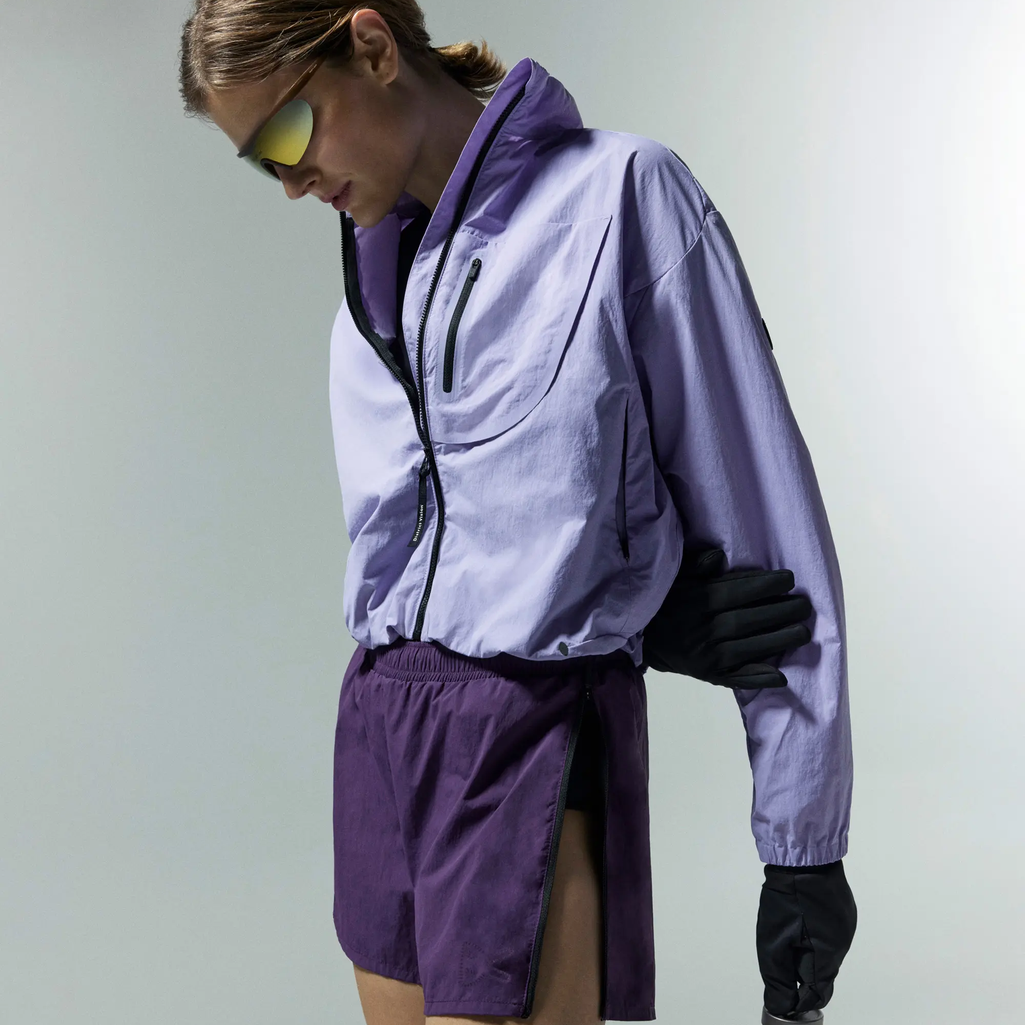 Cropped Recycled DWR Jacket