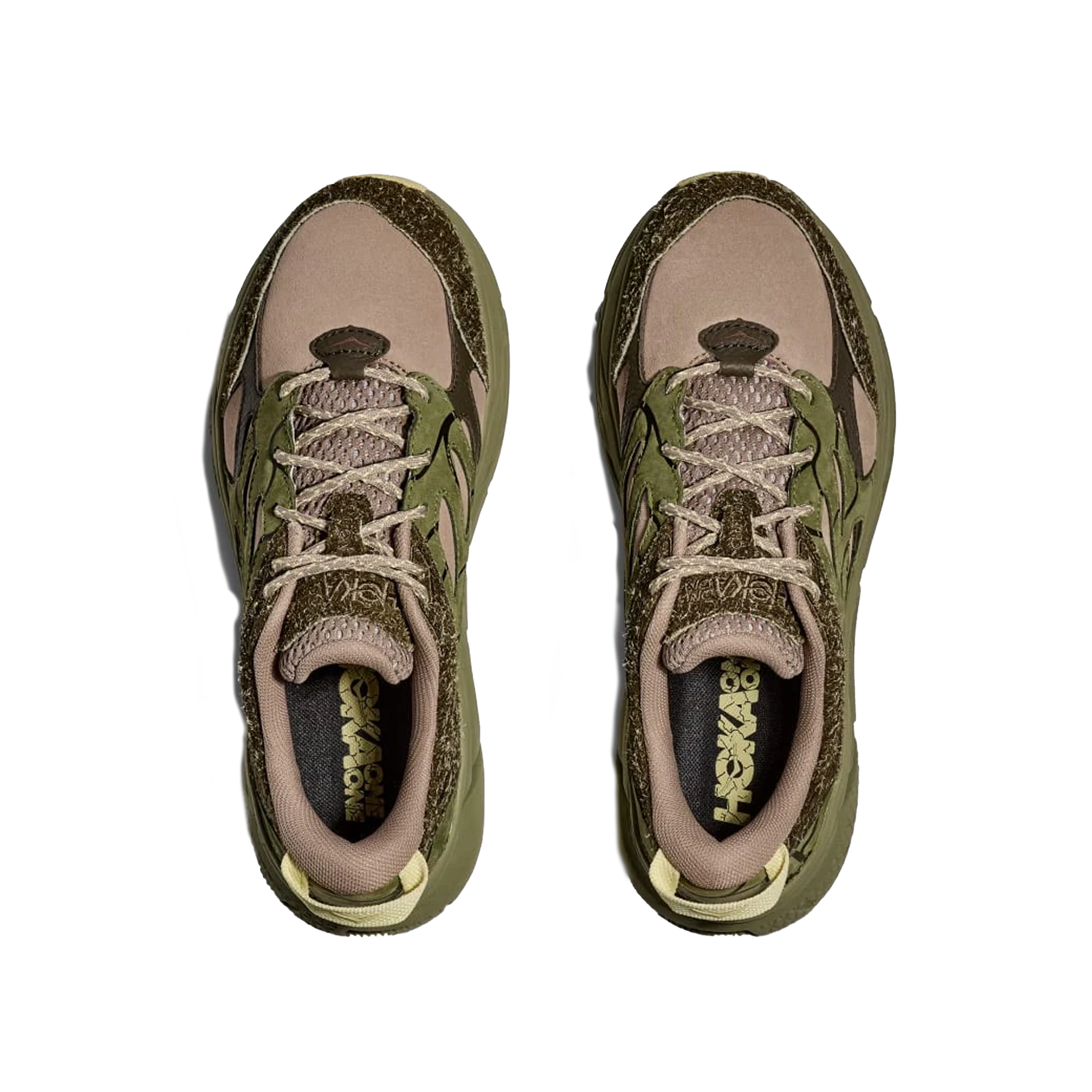 HOKA Elite Terrain System Clifton L Suede