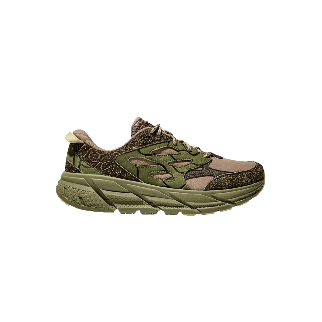 HOKA Elite Terrain System Clifton L Suede