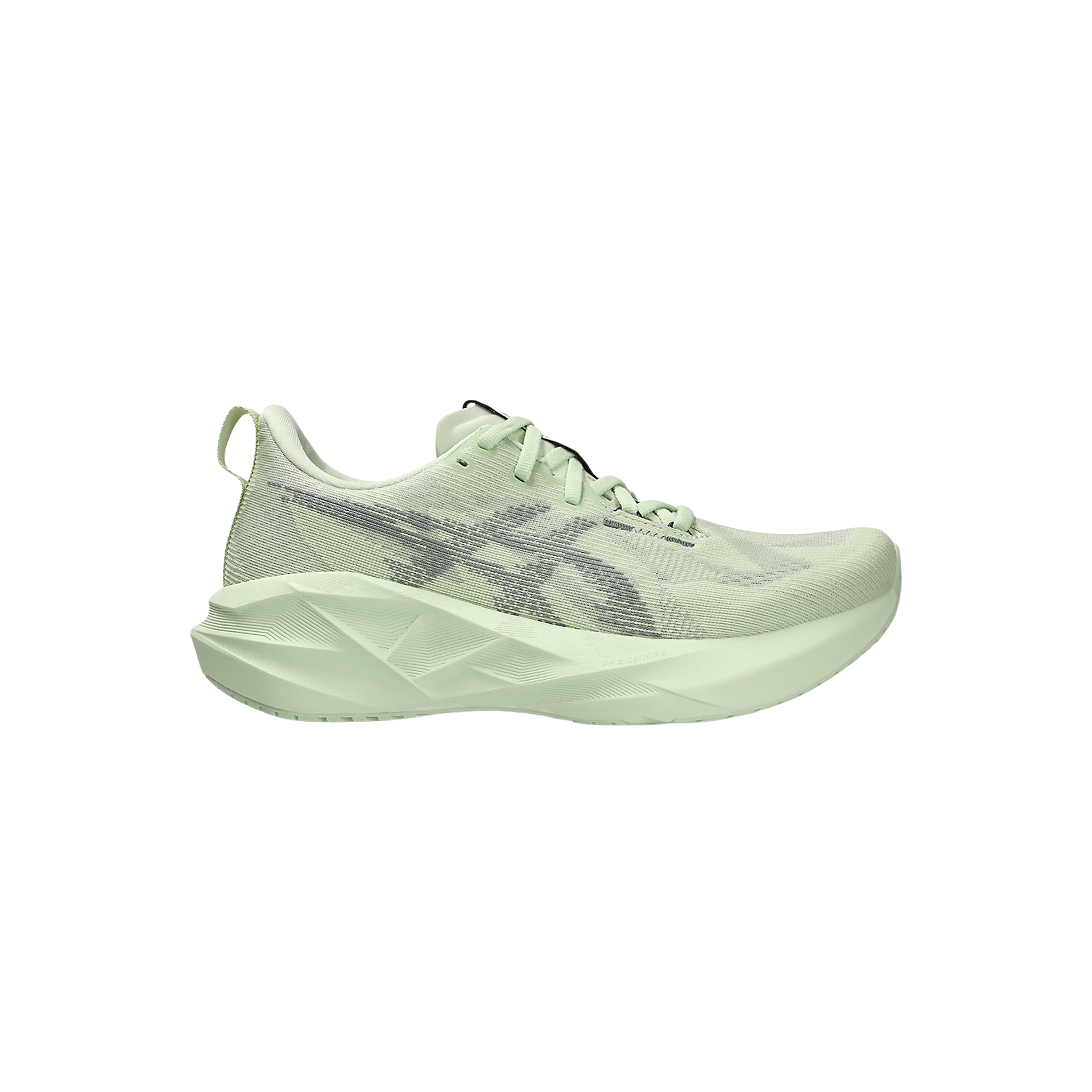 ヴァージン・スローター('77米/ニュージーランド) ASICS Women's Novablast 5 - Whisper Green | Monument Blue