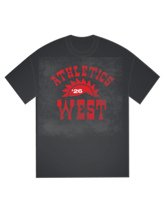 Athletics West Tee - Red