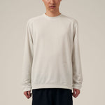 Dual Layered Dry L/S T-Shirt / Moon White