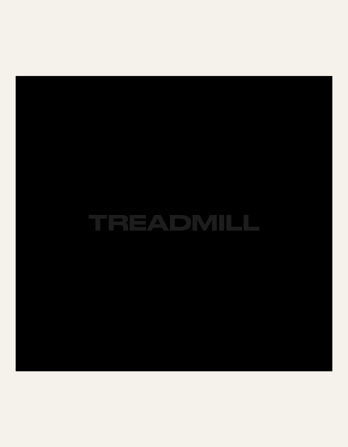 Treadmill Appointment